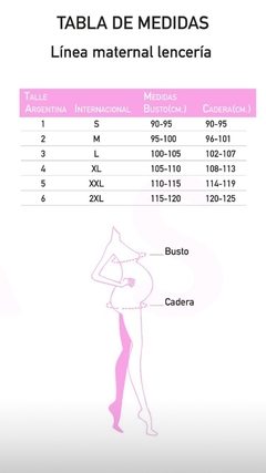 Camisón Maternity sin mangas detalle de breteles en la espalda - La Casa de los Pijamas