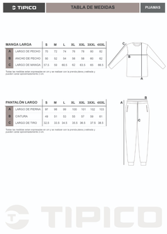 Pijama de jersey combinado, pantalón con puños y bolsillo en internet
