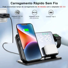 Dock Carregador Espelhado Las Vegas 4 em 1 - comprar online