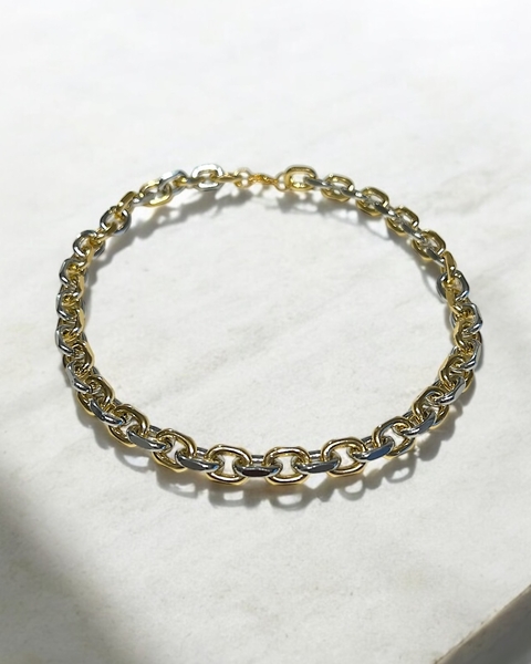 CHOKER CORRENTE MIX DE BANHOS - comprar online