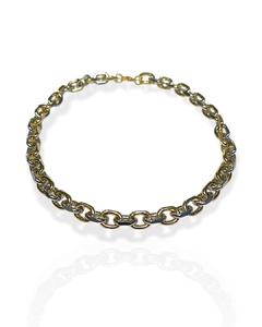 CHOKER CORRENTE MIX DE BANHOS - comprar online