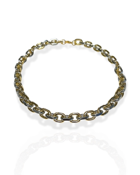 CHOKER CORRENTE MIX DE BANHOS - comprar online