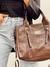 Cartera Janis croco chocolate - comprar online