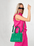Cartera Vera verde benetton - Florencia Minez