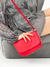 Cartera Emilia rojo tomate - Florencia Minez
