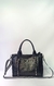 Cartera Janis croco negro