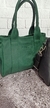 Cartera Vera verde botella - Florencia Minez