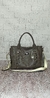 Cartera Janis croco gris