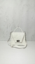 Cartera Adore blanco croco charol - comprar online