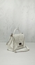 Cartera Adore blanco croco charol