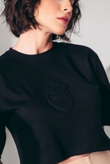 t-shirt cropped pomum - comprar online