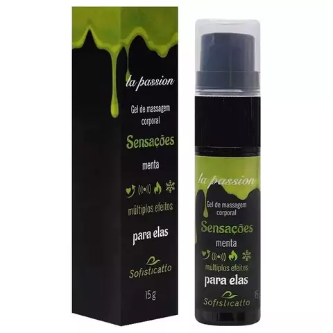 GEL EFEITO VIBRA LA PASSION MENTA SOFISTICATTO