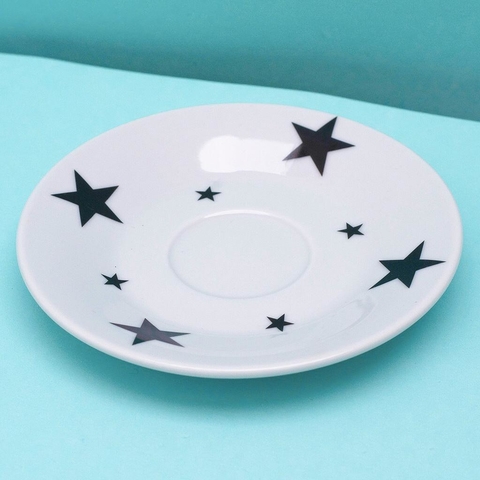 PLATO CHICO PORCELANA LÍNEA ESTRELLAS