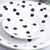 PLATO CHICO PORCELANA LÍNEA LUNARES