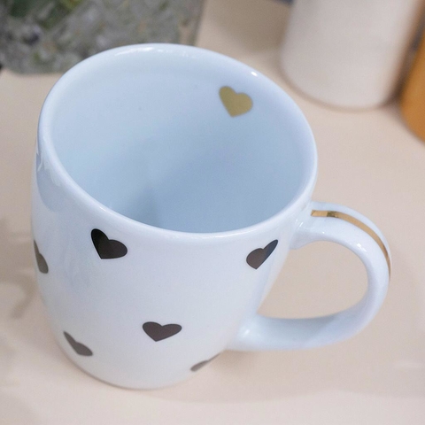 Mug de porcelana Tsuji (Línea Corazones)