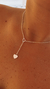 Cadena acero blanco corazon