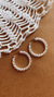 Aros argollas trenzadas - comprar online