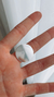 Anillo acero blanco base redonda en internet
