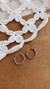 Aros argollas plata 925