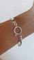 Pulsera acero blanco con cierre marinero en internet