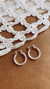 Aros argollas plata 925 grandes lisas