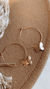 Aros argollas mariposas dorado - comprar online
