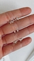 Aros abridores plata 925 paloma, miniperla y corona