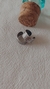 Cuff tranzas rayas plata 925