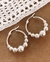 Aros acero blanco pelotitas