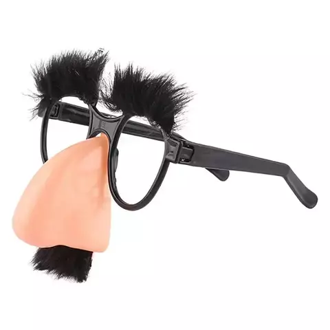 Big Nose Funny Glasses Toy para Adultos e Crianças, Novidade Prank Toy, Party B