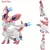Takara Tomy-Pokémon PVC Figura Brinquedos, Umbreon, Eevee, Sylveon, Vaporeon, S - comprar online