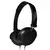 Imagem do Fones de ouvido estéreo com fio com microfone ajustável, fones de ouvido dobráveis, adequados para PC, Mp3, Mobile, 3,5mm