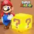 Super Mario Anime Periférico LED Night Light com Música, Ponto de Pergunta, Lâmpada de Cabeceira, Carregamento USB, Presentes para Crianças, Quarto na internet
