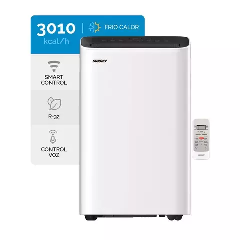 Aire Acondicionado portátil Surrey Smart R32 3010 Frigorías frío calor - comprar online