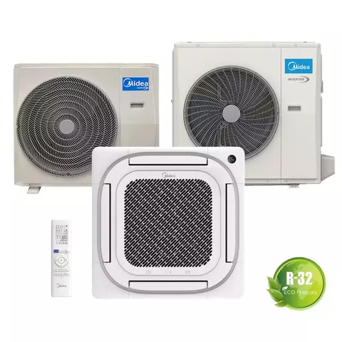 Cassette Inverter Midea R32 - 6TR F/C - MCAVC-R072HN8-1A