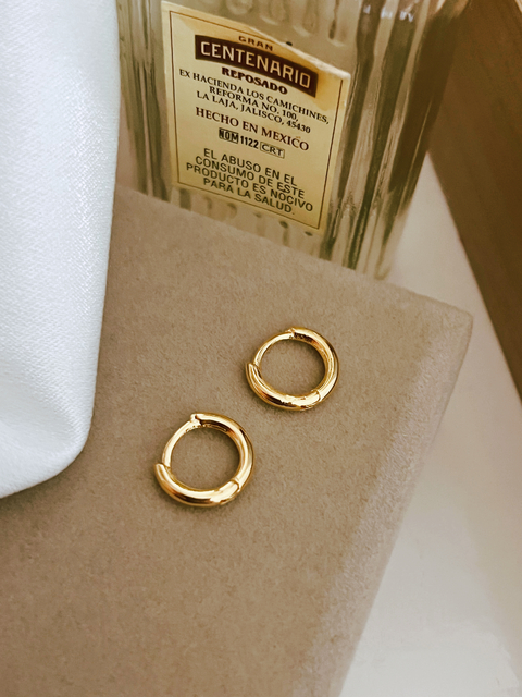 Argola lisa pequena - comprar online