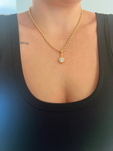 Colar ponto de luz - comprar online