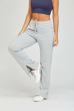 Pantalón con tajo deportivo - tienda online