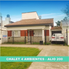 CHALET 4 AMBIENTES EN 2 PLANTAS -AV ALIO 200