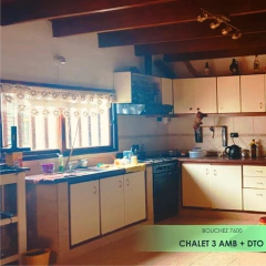 CHALET COLONIAL 3 AMBIENTES - BOUCHEZ 7600 - comprar online