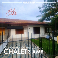 CHALET 3 AMBIENTES - BARRIO ETCHEPARE MAR DEL PLATA - APTO CREDITO - comprar online