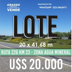 RUTA 226 KM 23- ZONA AGUA MINERAL
