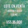 LOTE - LIBERTAD Y RAUCH