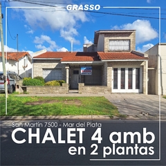 CHALET 4 AMBIENTES EN 2 PLANTAS - SAN MARTIN 7500 MAR DEL PLATA - comprar online