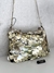 Bolsa Zara de paetê prata e dourado - comprar online