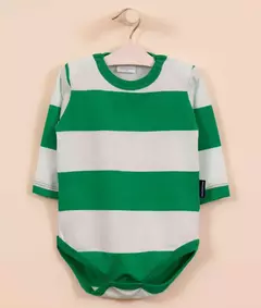 Body mini Rayado Verde