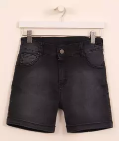 BERMUDA DENIM JR NEW BLACK