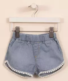 SHORT DENIM MINI CAPRI
