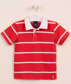 Remera Polo Kid Rayada en internet