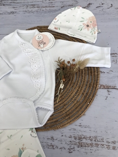 Set Body Cruzado Blanco - Pisamonas